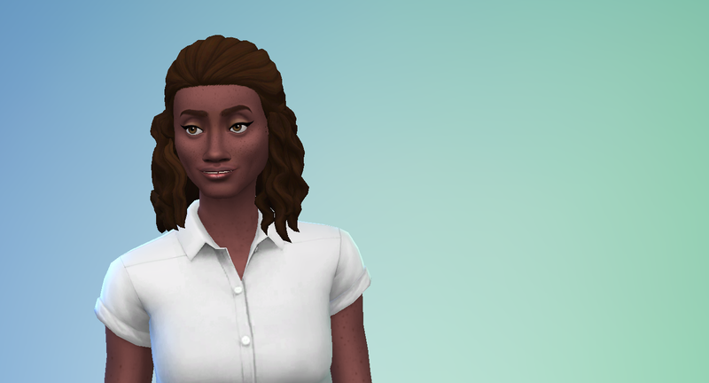 Sorry, just in love with this incredibly pretty Sim I made.